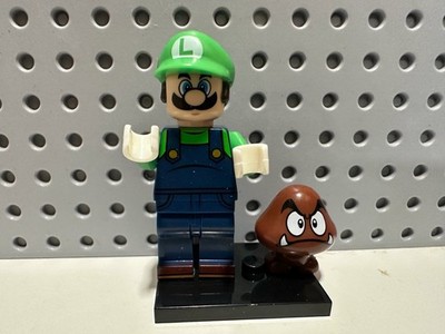 Lego Super Mario Bros Luigi Custom Minifigure