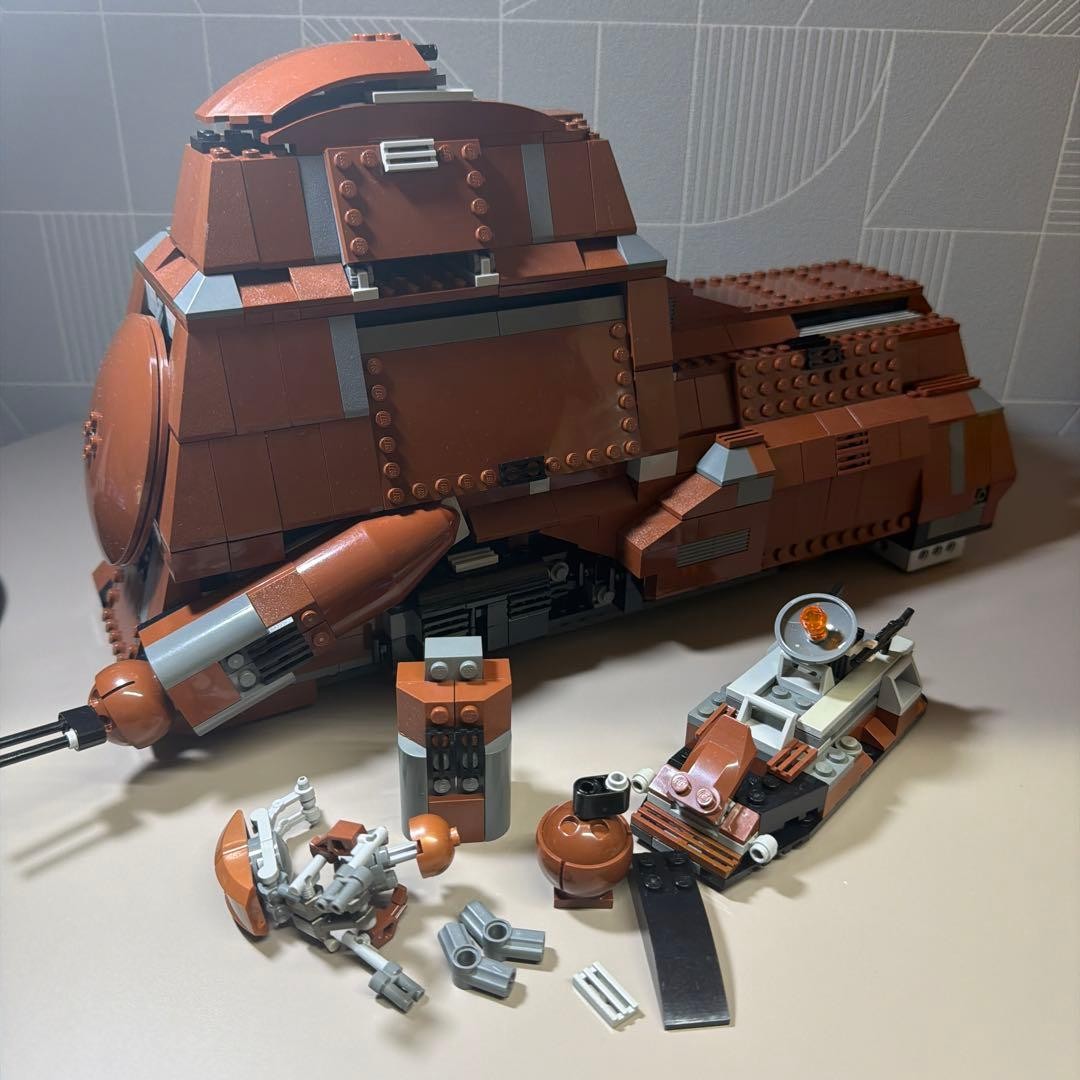 LEGO Star Wars Trade Federation MTT 7662 In No Manual & Box Used