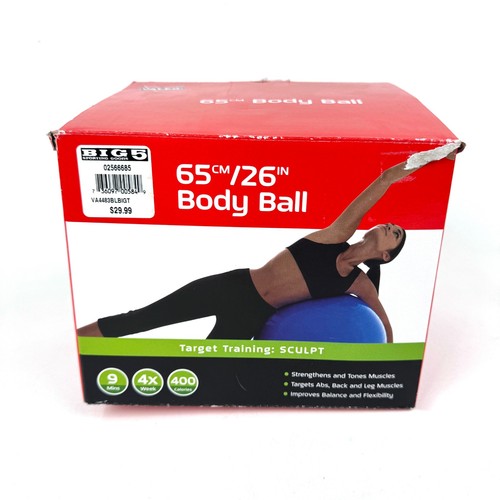 Valeo 65 cm (26 inch) Body Ball for Sculpt Training w/ Pump