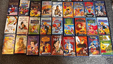 Disney / kids vhs Bundle (Multiple Titles) - Mixed Job Lot vhs in Cases