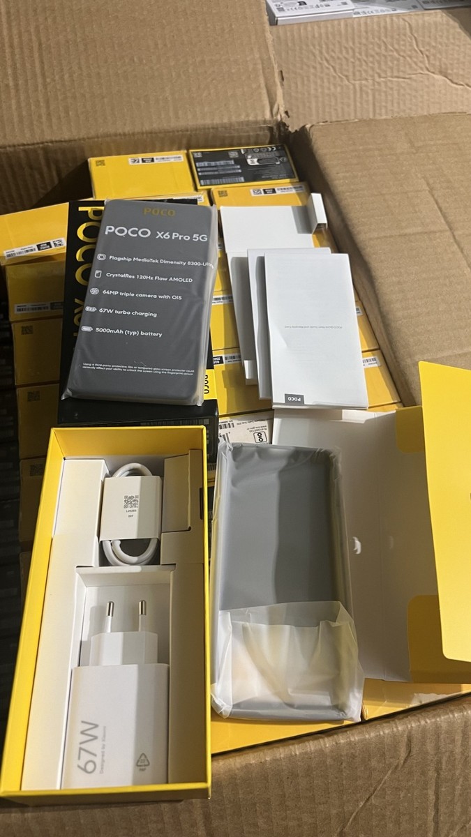 Xiaomi POCO X6 PRO 5G Grey - 8GB RAM - 256GB ROM - Unlocked Global