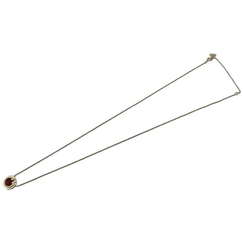 AUTHENTISCHE TIFFANY & CO. T ZWEI KREISE HALSKETTE GOLD AU750 KARNEOL DIAMANT DAMEN - Bild 3 von 6