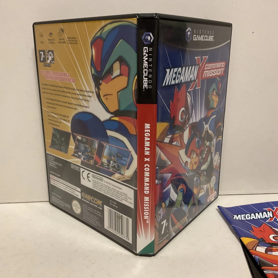 Mega Man X Command Mission Nintendo GameCube PAL - VGC - Free Post — 第 3/3 张图片