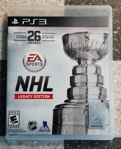 Sony PlayStation PS3 NHL Legacy Edition, CIB with insert, VG/EX Condition