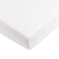100 Organic Cotton Mini Crib Sheet, GOTS-Certified, Fitted 360 , Ultra-Soft ...