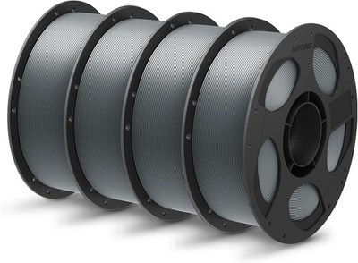 PLA Plus Filament 1,75mm 4kg Hohe Zähigkeit Präzision 3D Drucker Grau