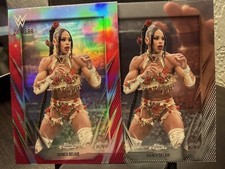 WWE Bianca Belair Magenta Refractor #’d /399 & Base Card 2026 Topps Chrome