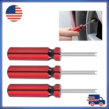 3 X Installer Repair Tool Car Auto Screwdriver Valve Stem Core Remover Tire Tube