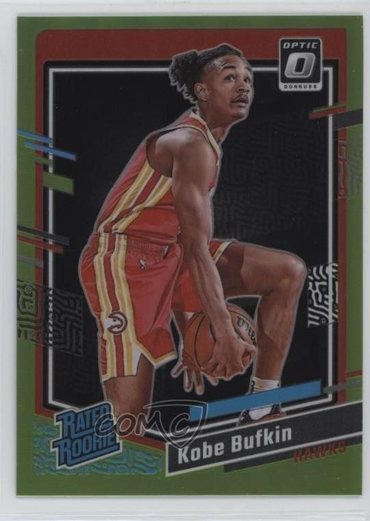 2023 Panini Donruss Optic Rated Lime Green Prizm /149 Kobe Bufkin #220 Rookie RC