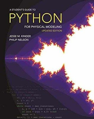 A Student's Guide to Python for - Paperback, by Kinder Jesse M.; - Very Good