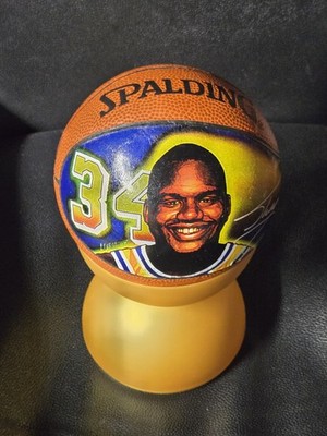 Shaquille O'Neal Collectible Spalding Basketball Lakers #34 NBA Vintage