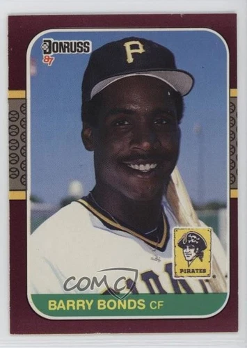1987 Donruss Opening Day Box Set ( Pictured) Barry Bonds #163 Rookie RC