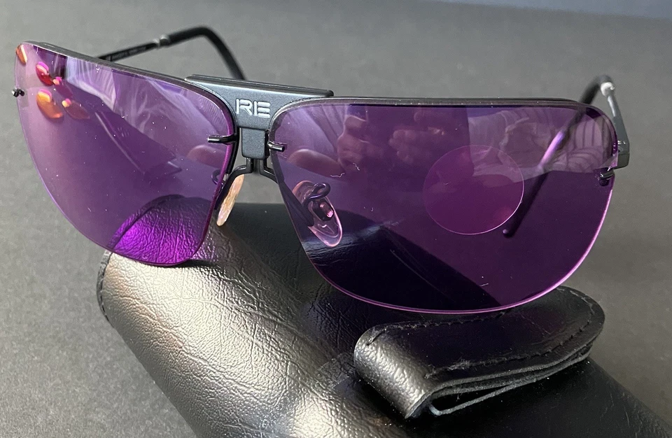 复古 Randolph RE Ranger XL 3 镜头套件 160 毫米射击眼镜带外壳和备用镜头 — 第 2/4 张图片