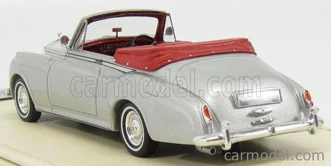 wonderful resin-modelcar 1:43 ROLLS-ROYCE SILVER CLOUD Convertible 1959 - silver - Image 2 of 4