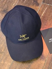 Arc'teryx Bird Word Cap 24K Black S/M New with Tag