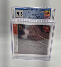 Chaos Field Dreamcast CGC 9.6 A++ NTSC-J Japan Import Graded Not WATA PSA VGA