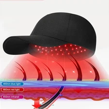 Red Light Therapy Hat 660nm & 850nm Hair Loss Treatment Cap Hair Growth Regrowth
