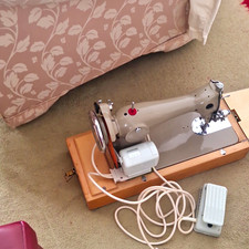 Janome M-204 Portable Electric Household Sewing Machine with Foot Pedal