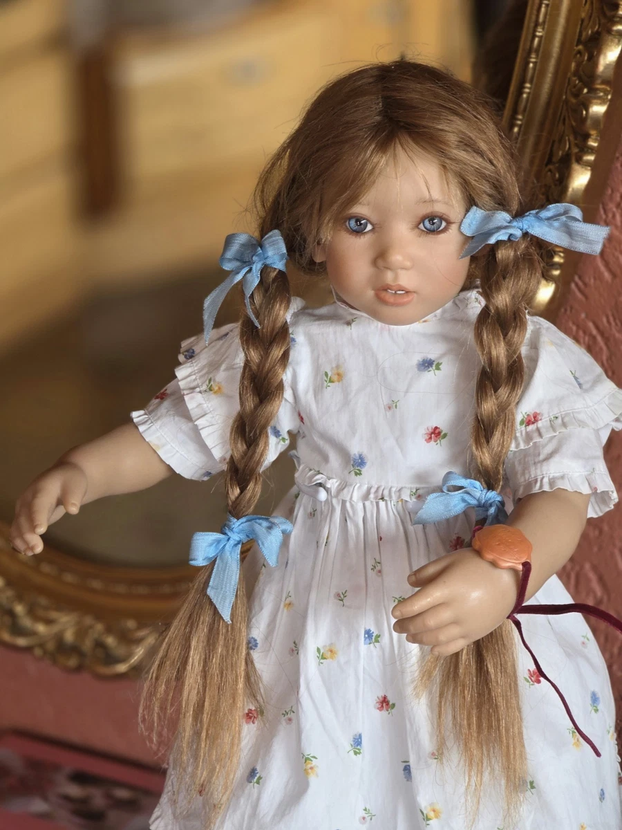 BELLE ET Grande Poupee D Artiste  Keri  Annette Himstedt En Coffret