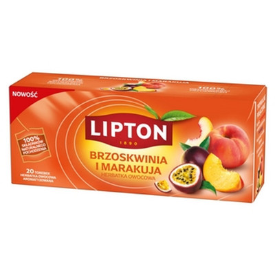 5063270124550 Lipton Fruit Brzoskwinia i Marakuja 20TB 