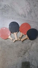 Stiga Ping Pong Paddles 2 New 2 Used