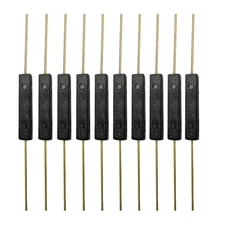 10Pcs Plastic Reed Switch Reed Contact Normally Open (N/O) Magnetic Induction Sw
