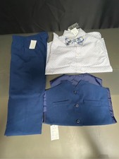 Van Heusen Little  Big Kid Boys 4-pc. Suit Set, 8, Blue 1