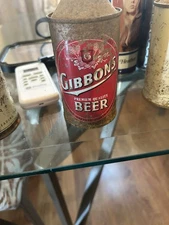 Gibbons Cone Top Beer Can Lion Brewers Inc Wilkes Barre PA 1959 Fair Condition