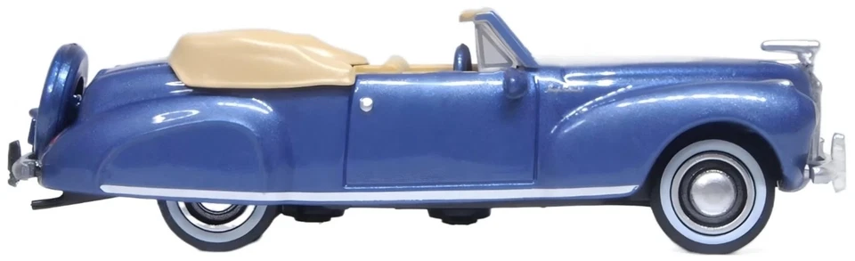 OXFORD DIECAST, LINCOLN Continental 1941 cabriolet Blu, 1/87,  OXF87LC41007 - Immagine 2 di 3