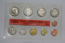 🧭 🇩🇪 GERMANY MINT SET 1991 G B91 #61 CVER1
