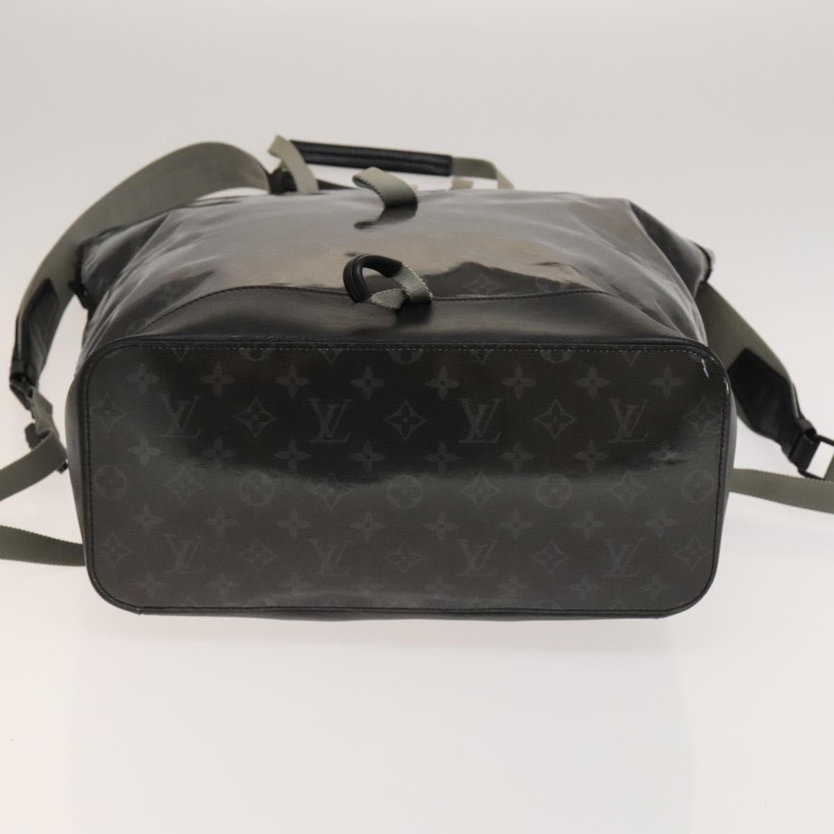 LOUIS VUITTON Monogram Eclipse Glaze Zipped Tote Backpack LV Auth Louis Vuitton Zipped Tote Limited Monogram | Mercari main image 2