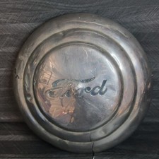 Wheel Center Cap Poverty Dog Dish Vintage Script Ford Oem