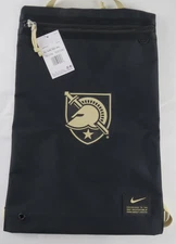 New Nike Army Black Knights Drawstring Cinch Bag Gym Sack Pack Canvas Duty Honor