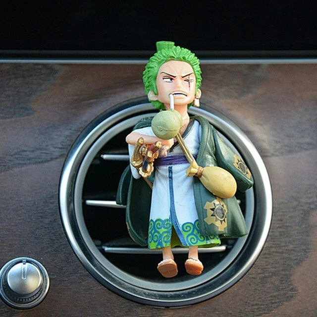 One Piece Car Air Freshener Aromatherapy Luffy Zoro Anime Purifier Clip Healthy - Image 2 of 4