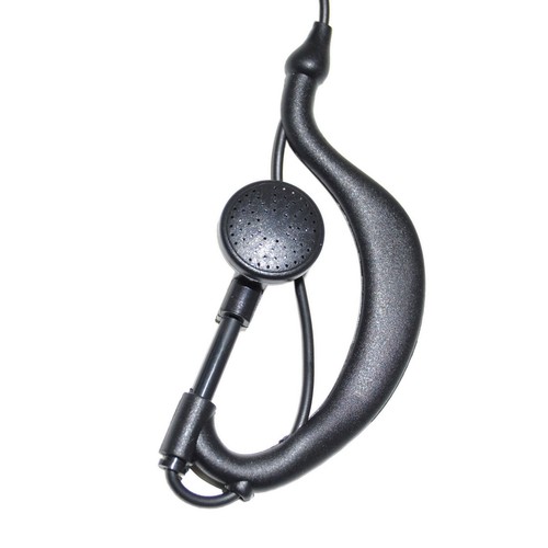 2-Pin PTT Speaker-Mic + Earpiece Headset for Kenwood TK-630 TK-715 TK-730 TK-830 - Zdjęcie 6 z 9