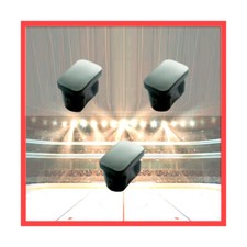 Lot of 3 New Rubber Plug Knob Hockey End New Butt Cap Plug Left Right Handed,EXC