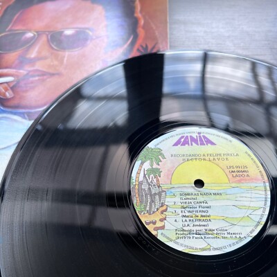 Hector Lavoe ‎– Recordando A Felipe Pirela 1979 SALSA RARE HECTOR
