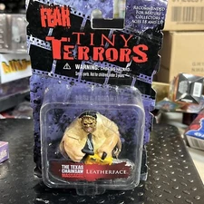 2009 Mezco Toys Tiny Terrors Texas Chainsaw Massacre Leatherface 2.5” Figure