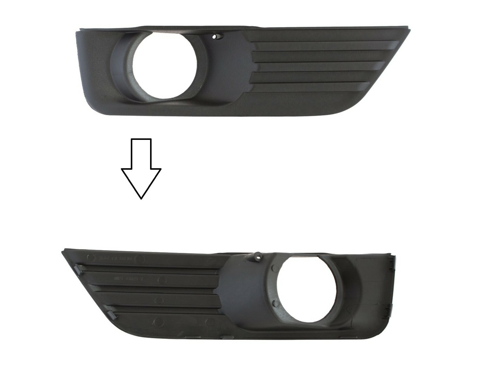 Grille pare-chocs Ford Focus Mk2 2004-2008 avant droit anti vibration et impact
