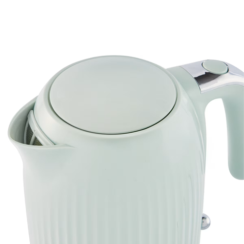 NEW 2 SLICE TOASTER & 1.7L KETTLE RETRO KITCHEN COMBO MATCHING SET - TEAL GREEN - Picture 6 of 15