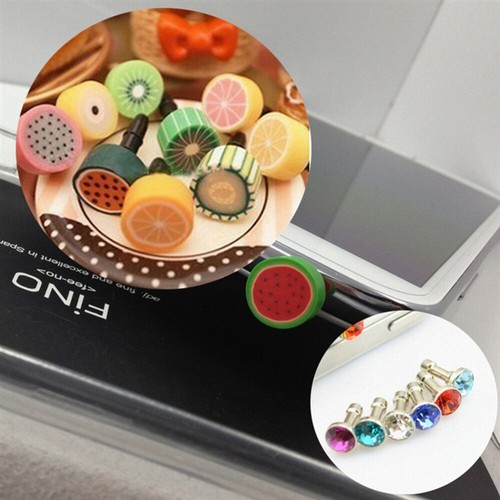 10 Pcs Colle Souple Téléphone Portable Prise Poussière pour Téléphones Portables Mignon - Photo 2/12
