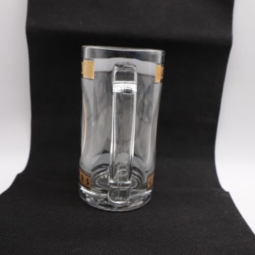 Vintage Las Vegas Caesars Hotel Casino Frosted Beer Drinking Glass Mug - Picture 3 of 4