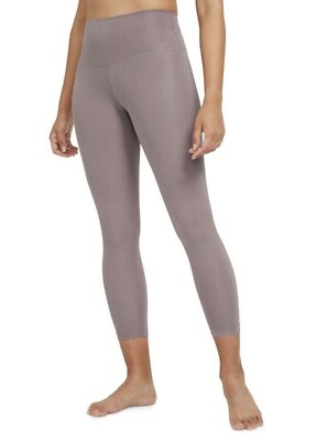 Nike Yoga High Rise 7/8 Training Tights Mauve Violet Dust