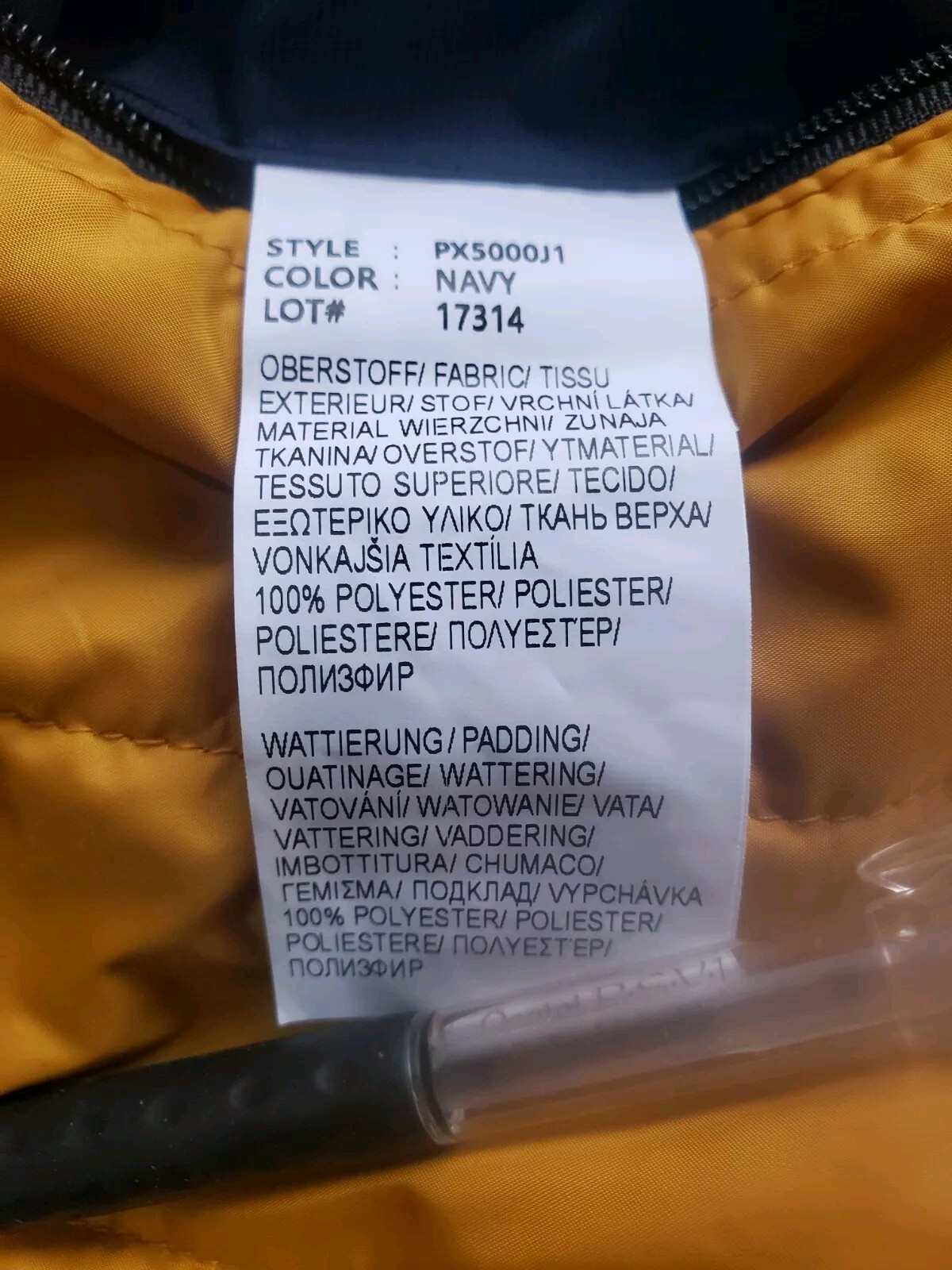 Bugatchi Navy Blue Polyester Insulated Lightweigh… - image 14