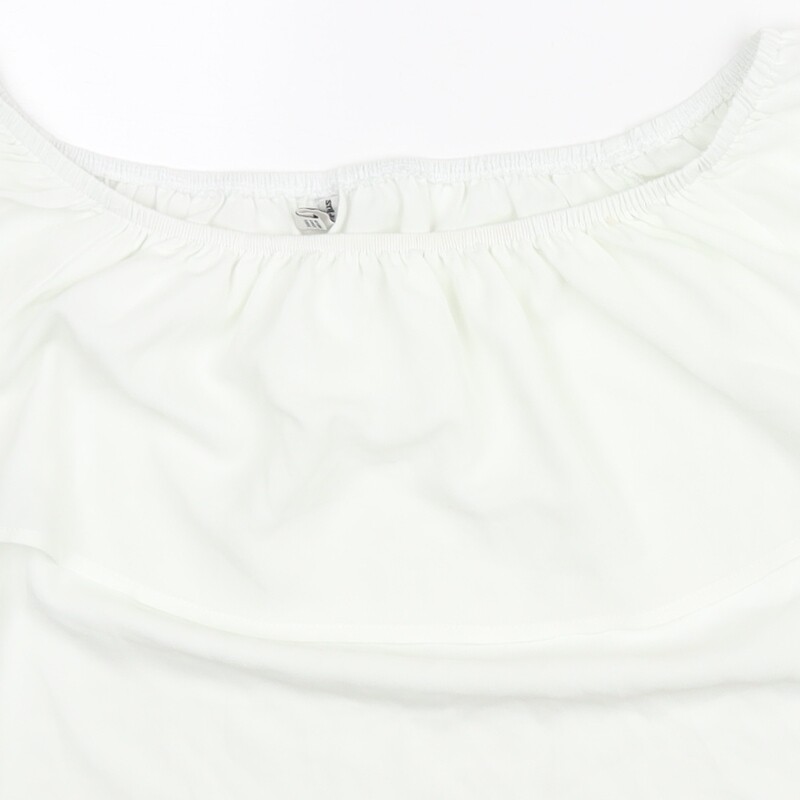 Stradivarius Womens White Polyester Basic Blouse … - image 5