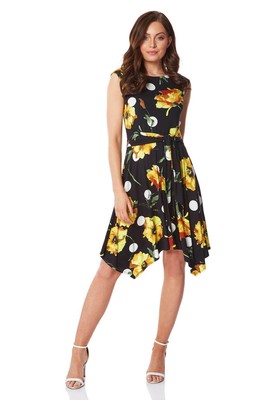 roman originals hanky hem dress