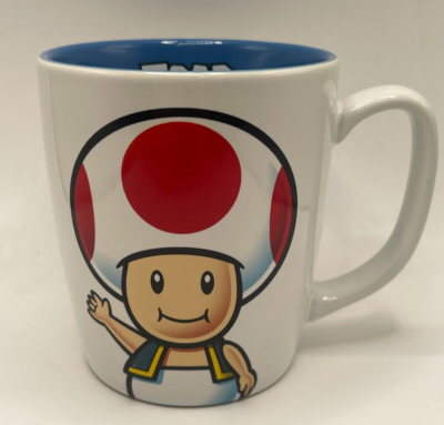 Super Nintendo World Epic Universal Studios Ceramic Big Face Mug