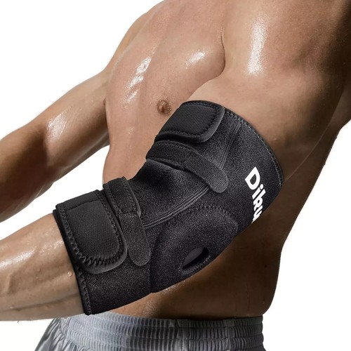 Elbow Brace, Elbow Compression Sleeve, Adjustable Elbow Brace For Tendonitis ...