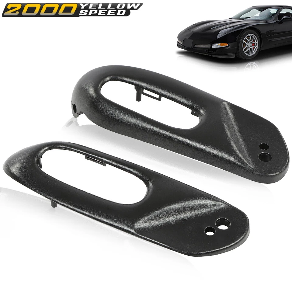 Fit For 1997-2004 Chevrolet Corvette C5 Power Seat Switch Bezel Trim Pair Foto 2 de 4