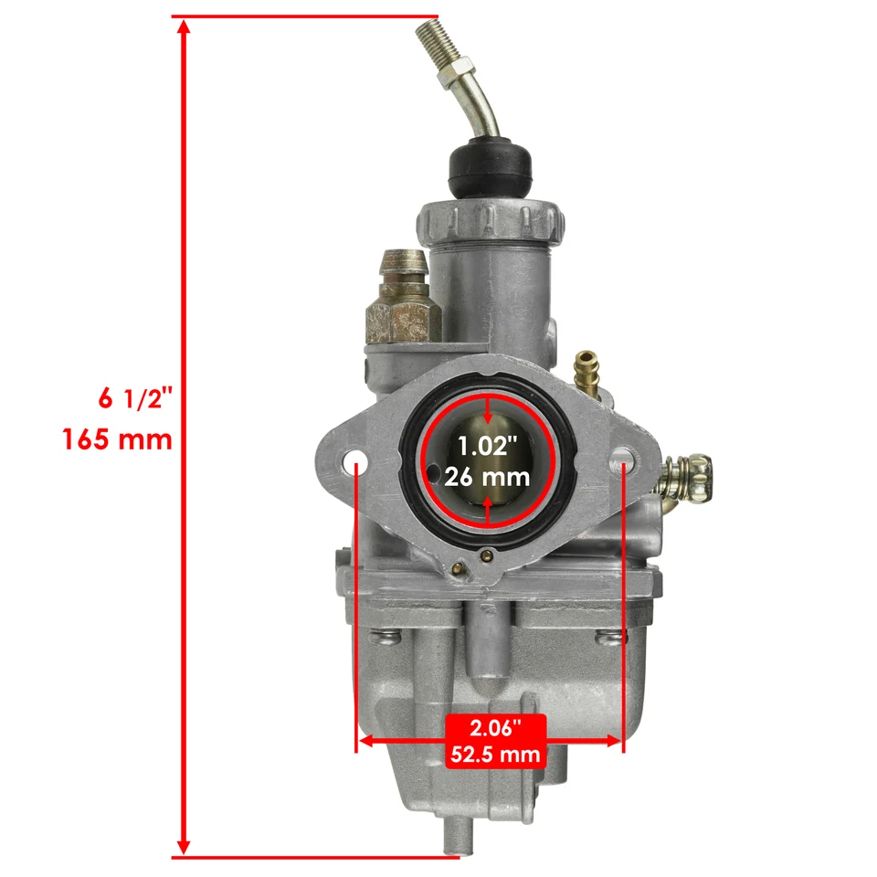 Carburador para Yamaha Timberwolf 250 YFB250FW YFB250 Fw 4X4 94-2000/2X4 1996-99 Foto 2 de 4